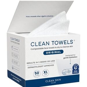 Clean Skin Club White Clean Towels